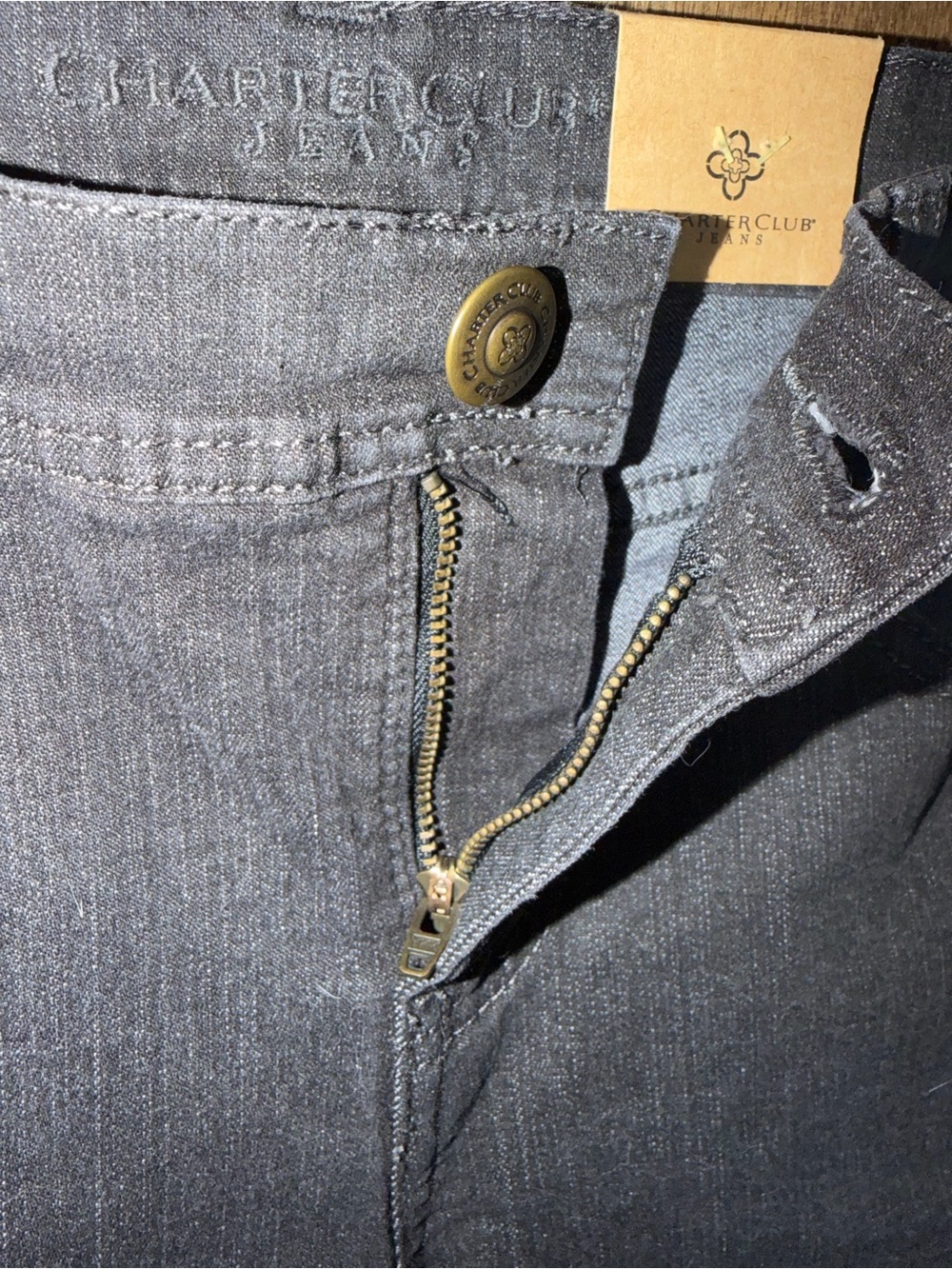 NWT Women’s Black Straight-Leg Jeans - Picture 11 of 12